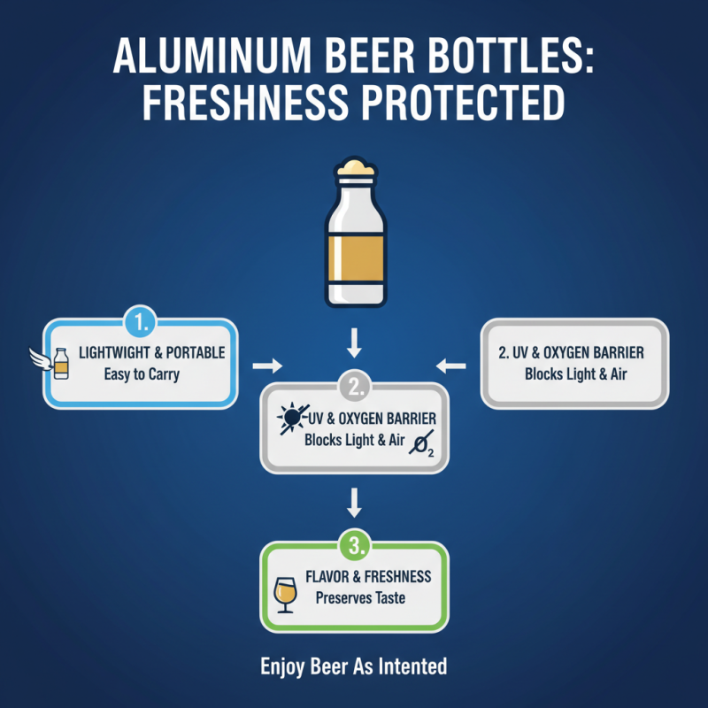 2026 Best Aluminum Beer Bottles for Refreshing Enjoyment