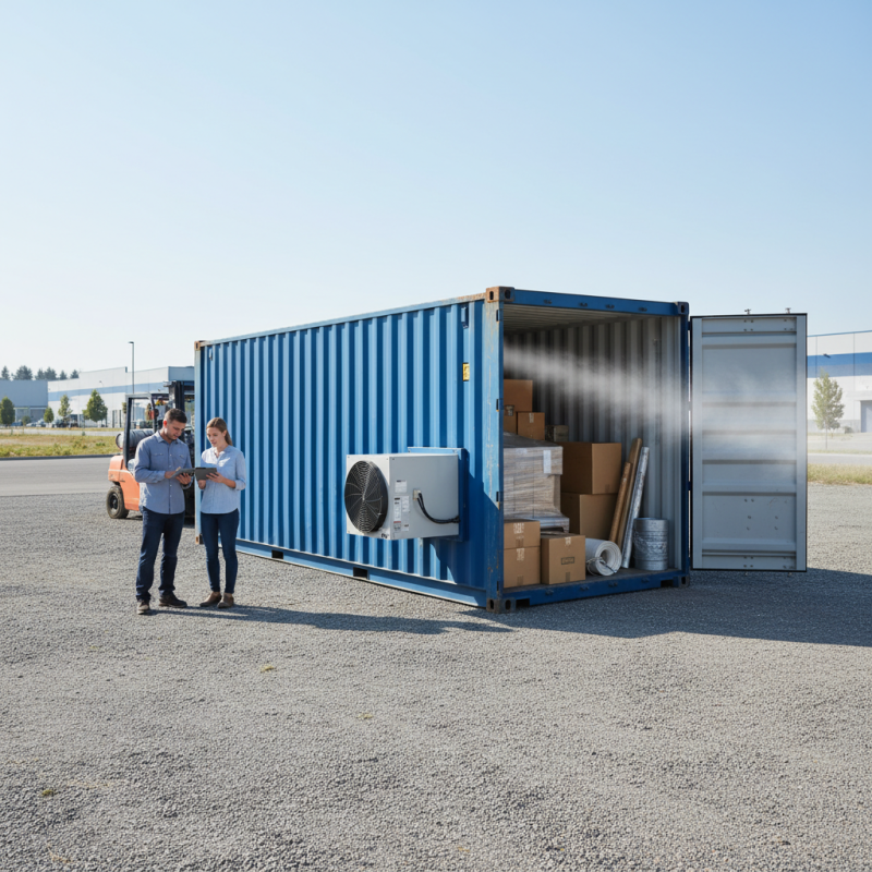 What is a 20 foot storage container and how is it used?