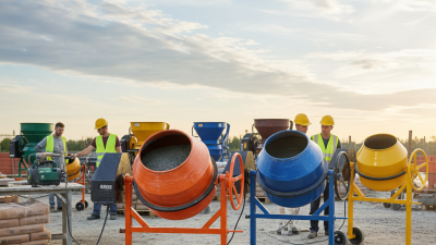 How to Choose the Best Electric Cement Mixer for Your Needs?