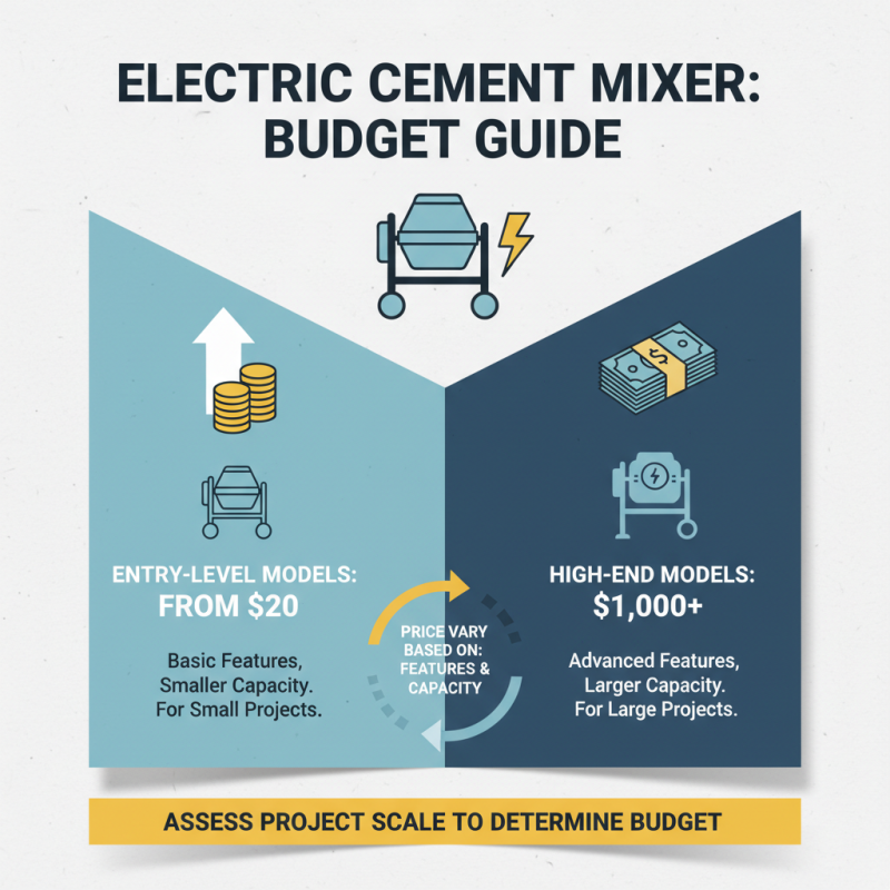 How to Choose the Best Electric Cement Mixer for Your Needs?