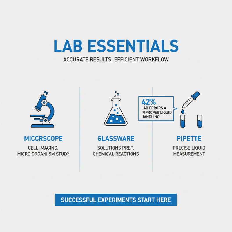 Why You Need a Comprehensive Lab Equipment List for Successful Experiments?