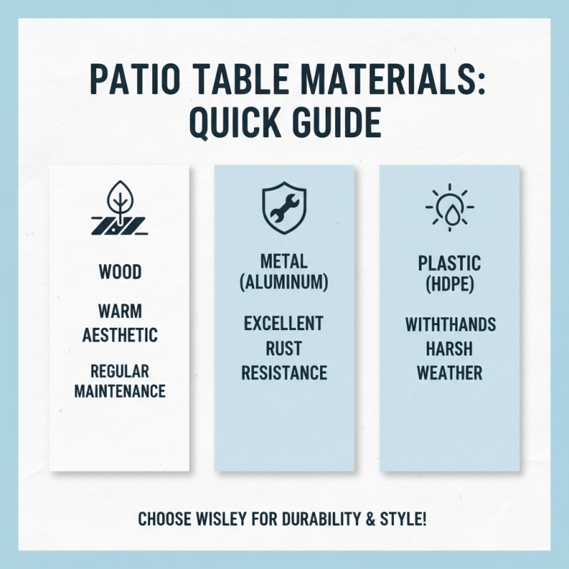 10 Best Outdoor Patio Tables for Your Perfect Outdoor Space?