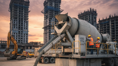 How to Choose the Right Industrial Concrete Mixer for Your Projects?