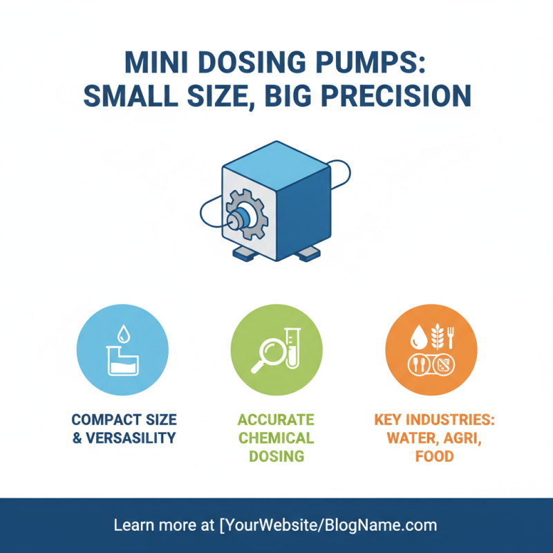 Top Mini Dosing Pump Features and Benefits in 2026?