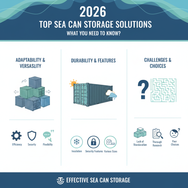 2026 Top Sea Can Storage Solutions What You Need to Know?