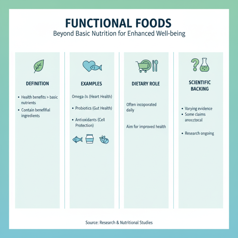 What is the Role of Functional Foods and Dietary Supplements in Health?