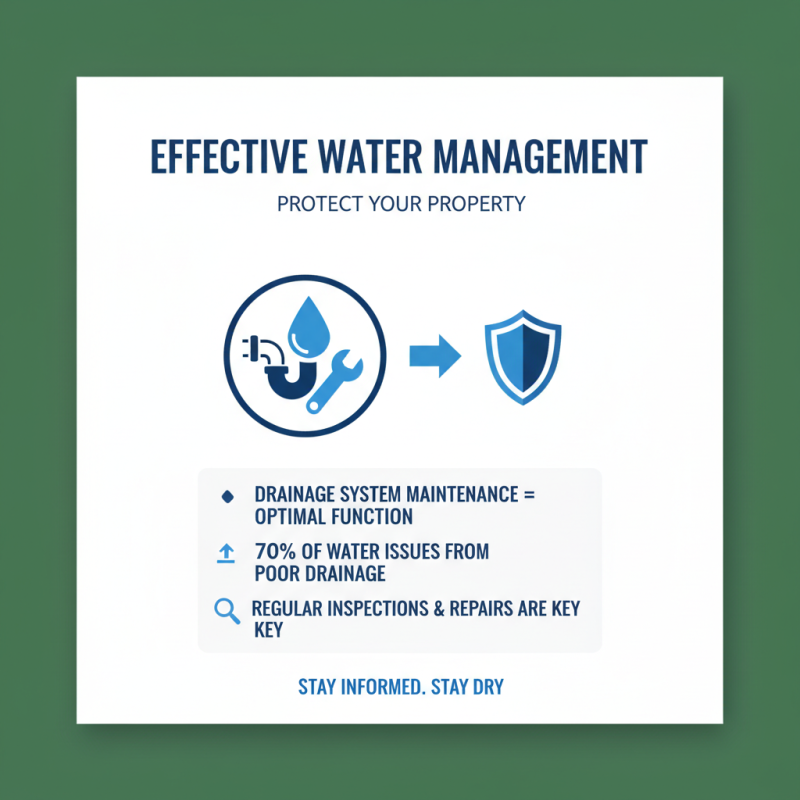 Top 10 Essential Drainage Supplies for Effective Water Management Solutions?