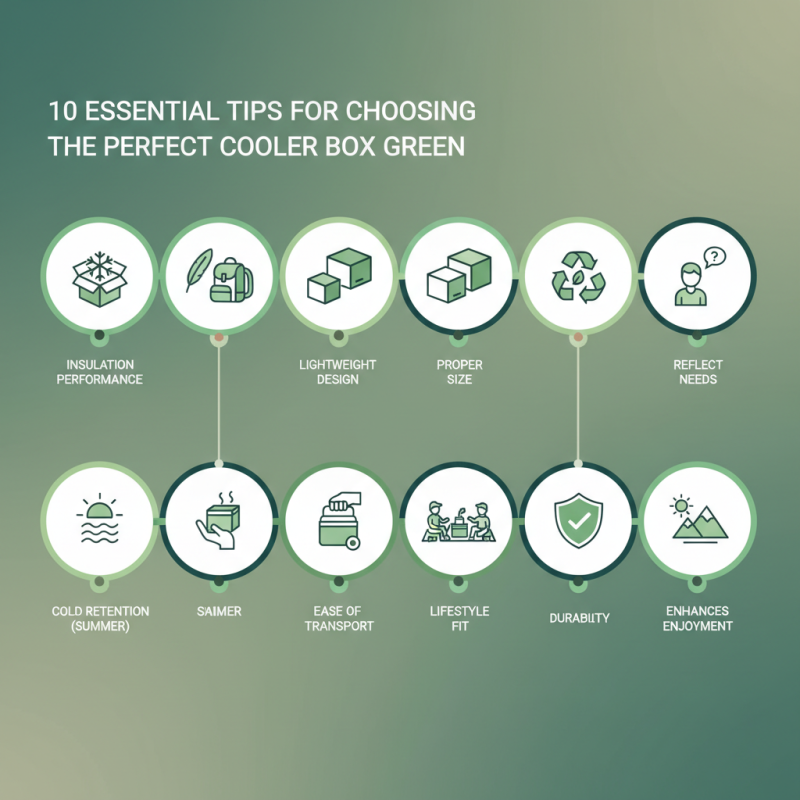 10 Essential Tips for Choosing the Perfect Cooler Box Green