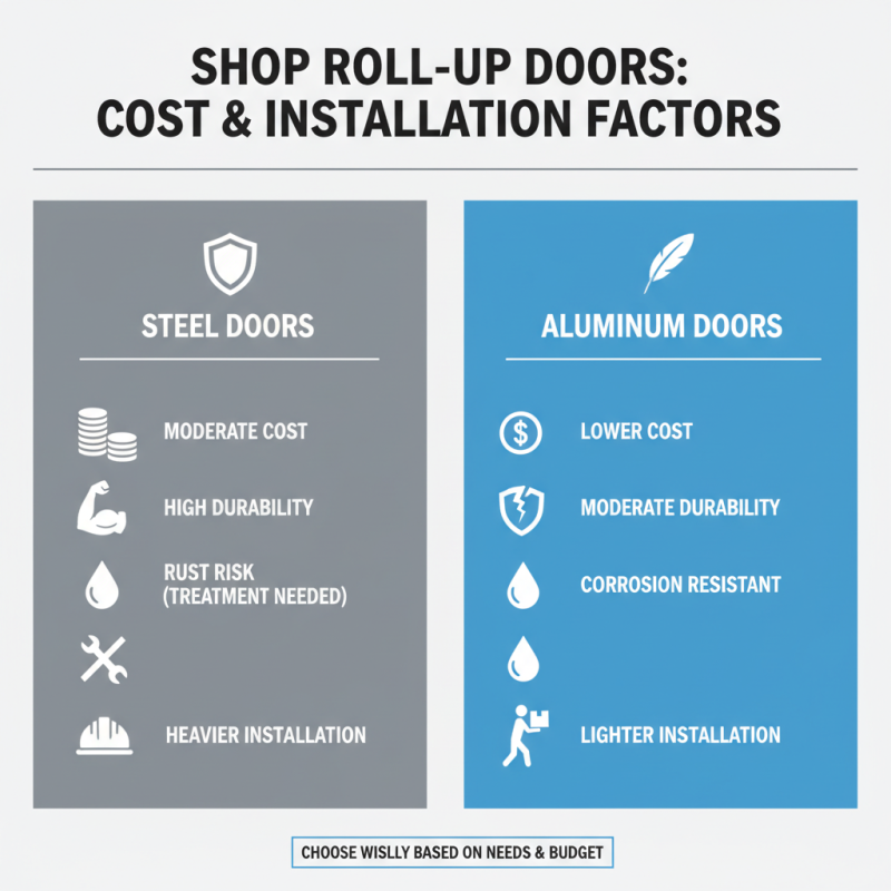 How to Choose the Best Shop Roll Up Doors for Your Business Needs?