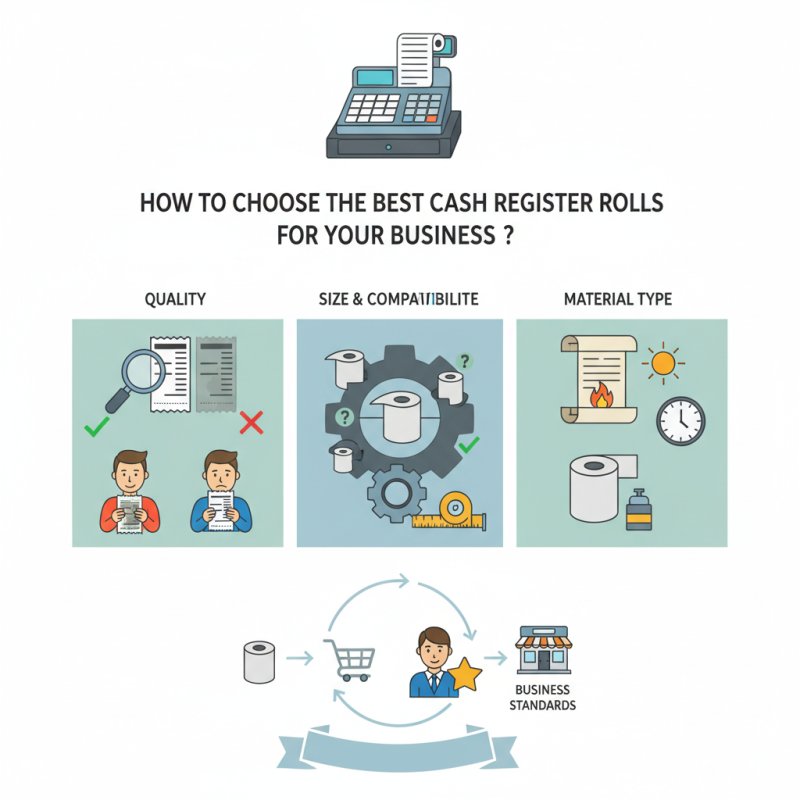 How to Choose the Best Cash Register Rolls for Your Business?