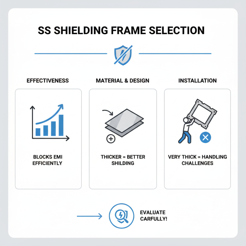 Essential Tips for Choosing the Right Stainless Steel Shielding Frame?