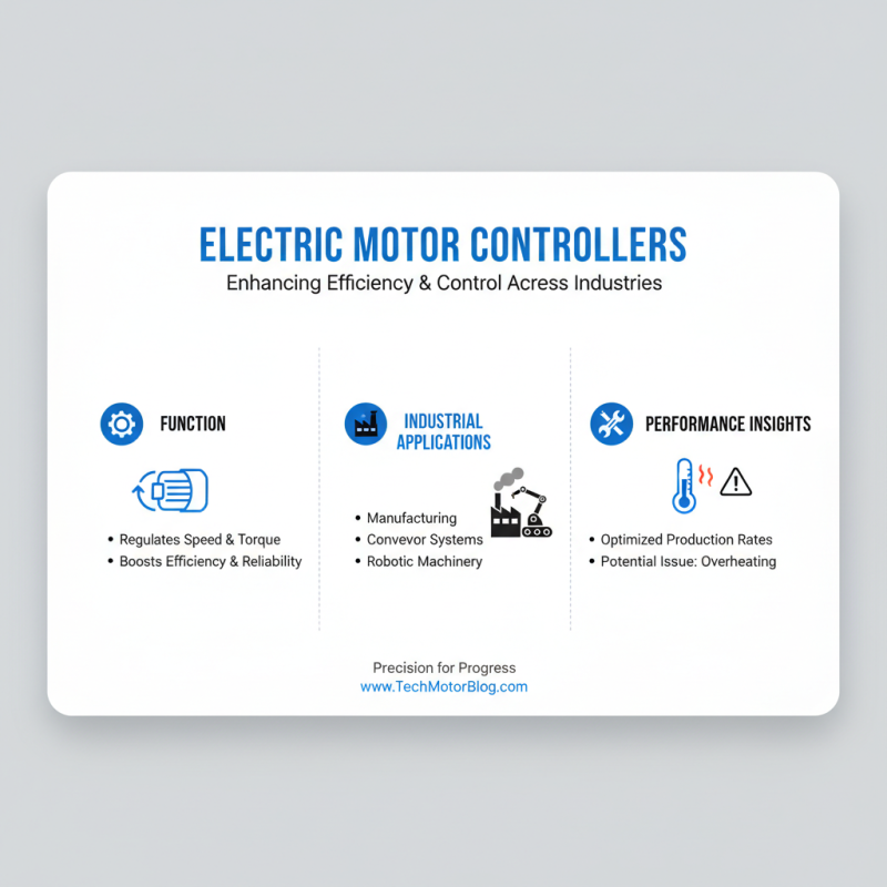 What is an Electric Motor Controller and How Does It Work?
