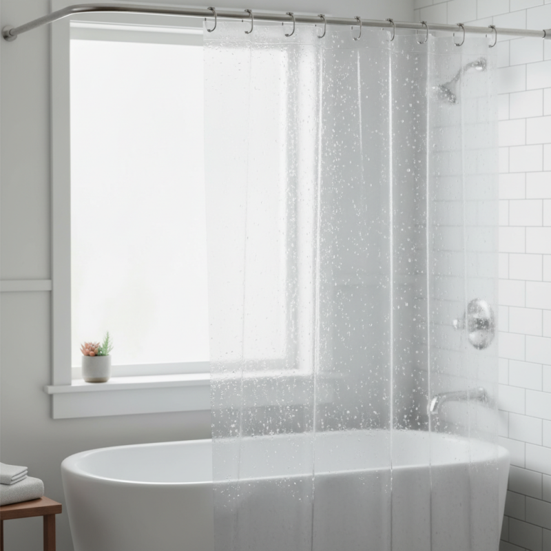 How to Choose the Best Clear Shower Curtain for Your Bathroom?