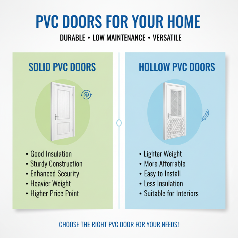 How to Choose the Right PVC Doors for Your Home?