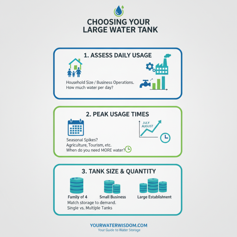 How to Choose the Right Large Water Tank for Your Needs?