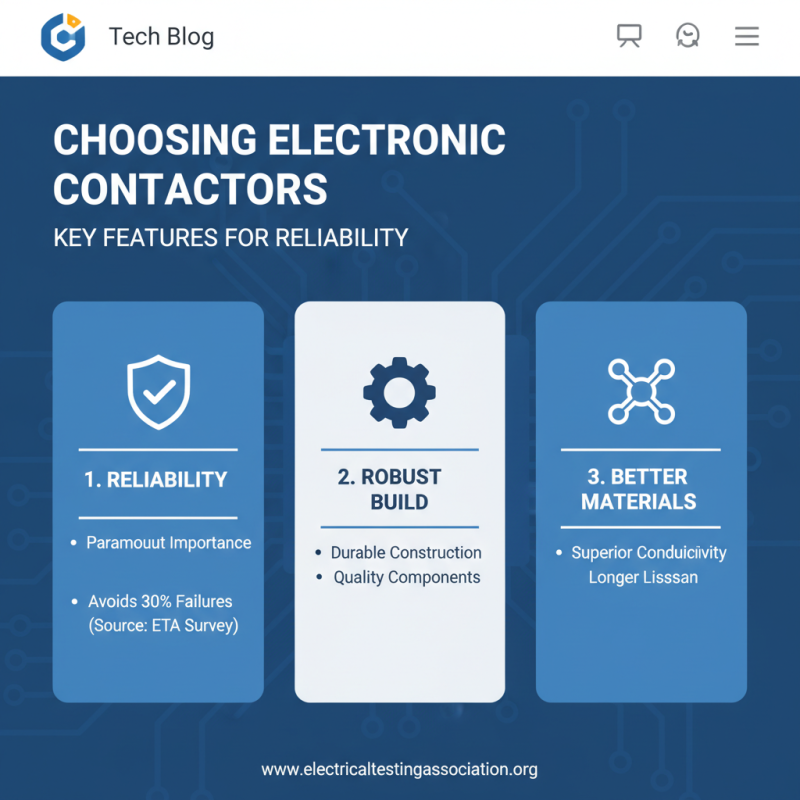10 Best Electronic Contactors for Efficient Electrical Control?