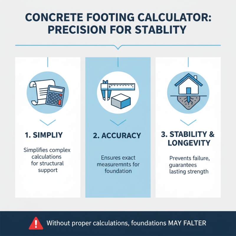Why You Need a Concrete Footing Calculator for Your Next Construction Project?