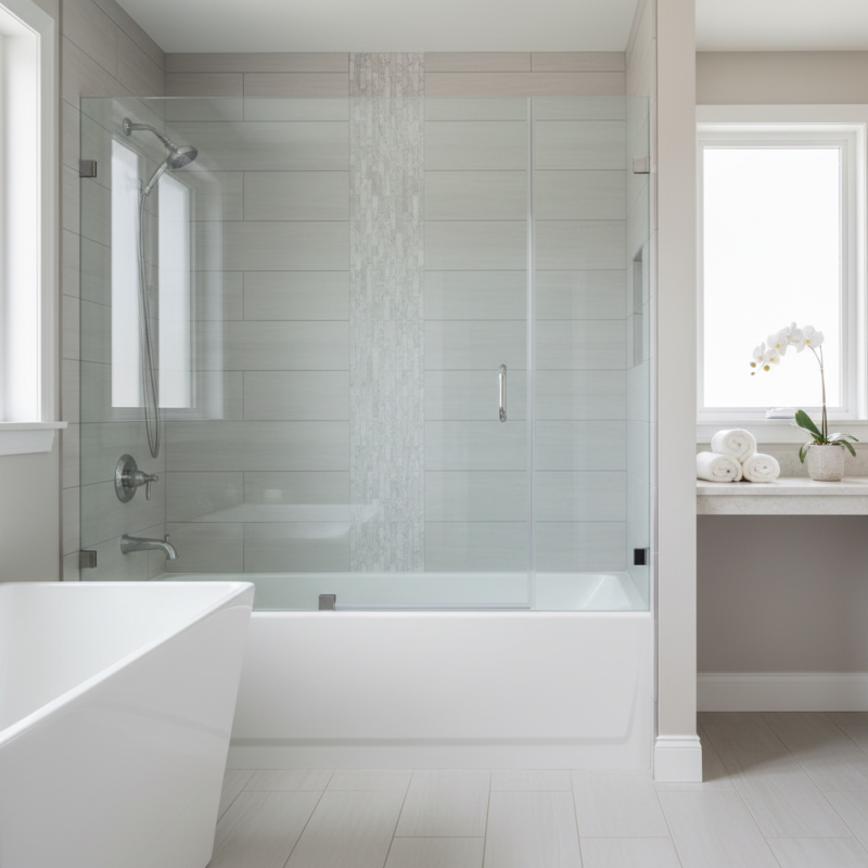 Top Bathroom Tub Glass Doors How to Choose the Best Options for Your Home?