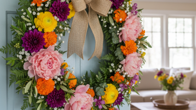 How to Make a Beautiful Flower Wreath for Your Home?