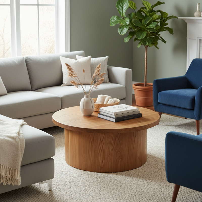 How to Choose the Best Round Wood Coffee Table for Your Home?