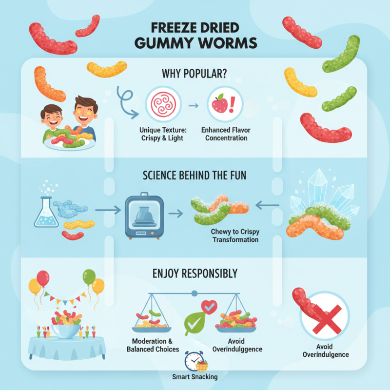 Why Are Freeze Dried Gummy Worms So Popular Today?