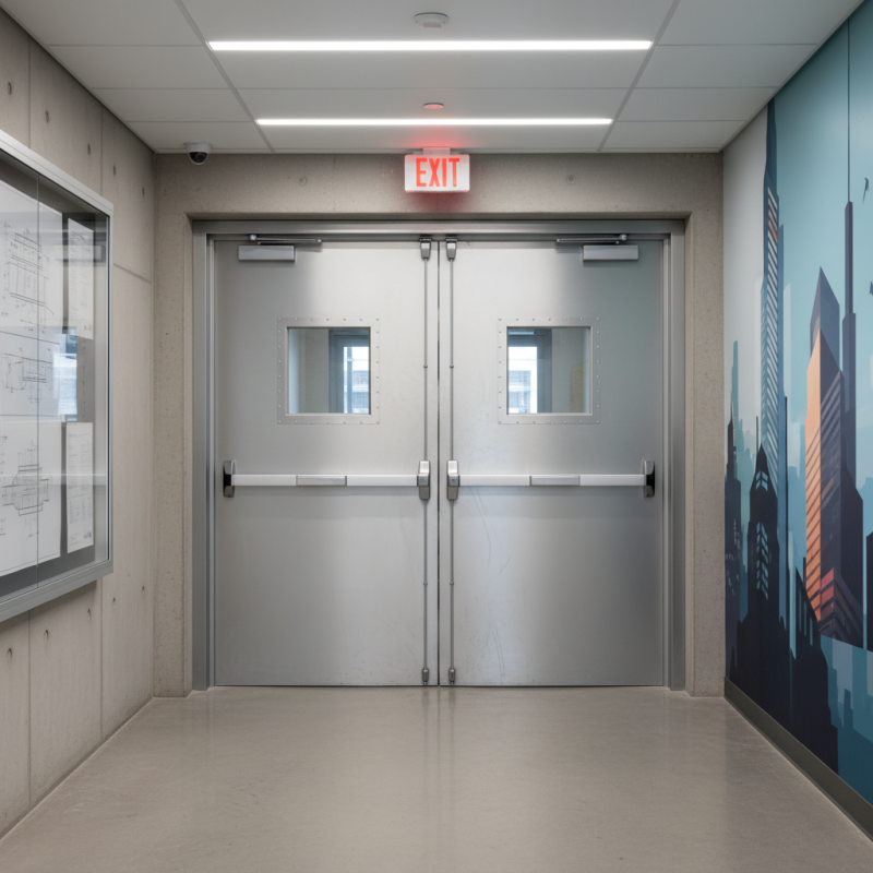 How to Choose Steel Fire Escape Doors for Your Building?