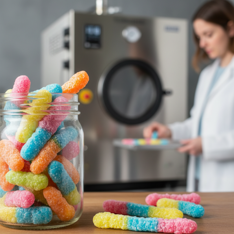 What Are Freeze Dried Gummy Worms and How Are They Made?