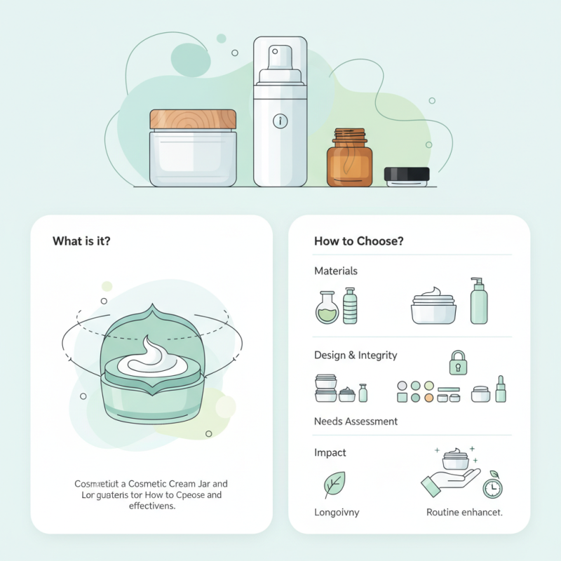 What is a Cosmetic Cream Jar and How to Choose One?