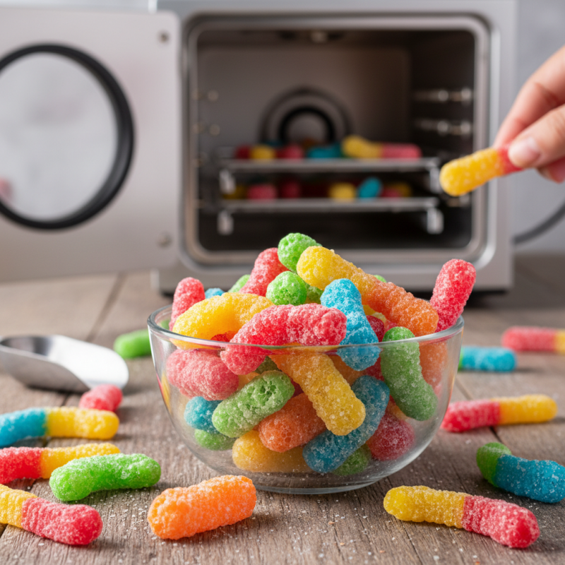 How to Make Freeze Dried Gummy Worms at Home?