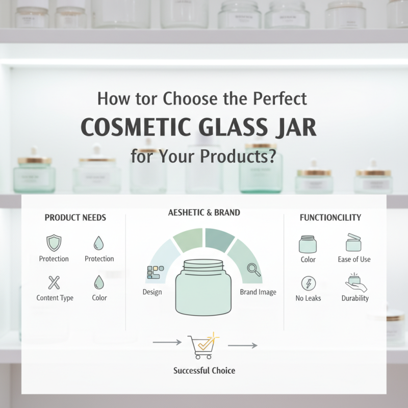 How to Choose the Perfect Cosmetic Glass Jar for Your Products?