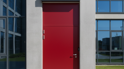 How to Choose Steel Fire Escape Doors for Your Building?