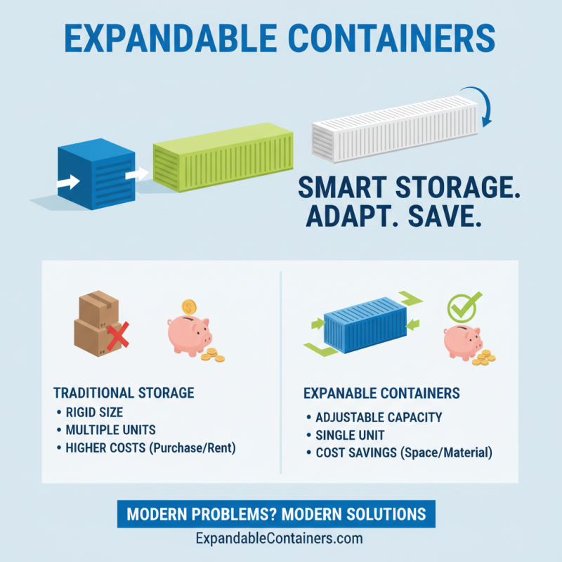 What are the Benefits of Using Expandable Containers in Modern Storage Solutions?