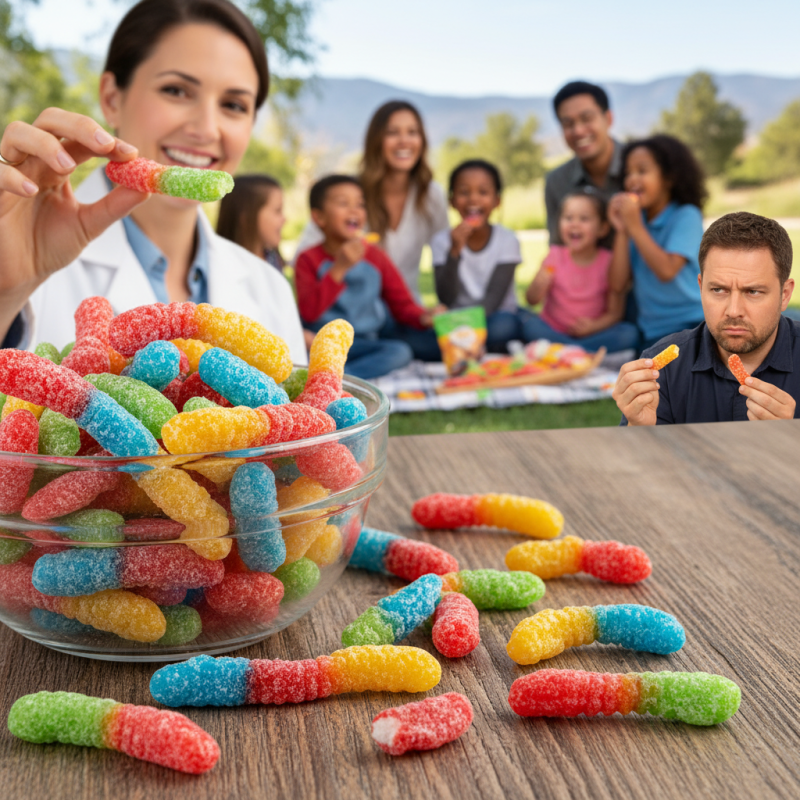 Why Are Freeze Dried Gummy Worms So Popular Today?