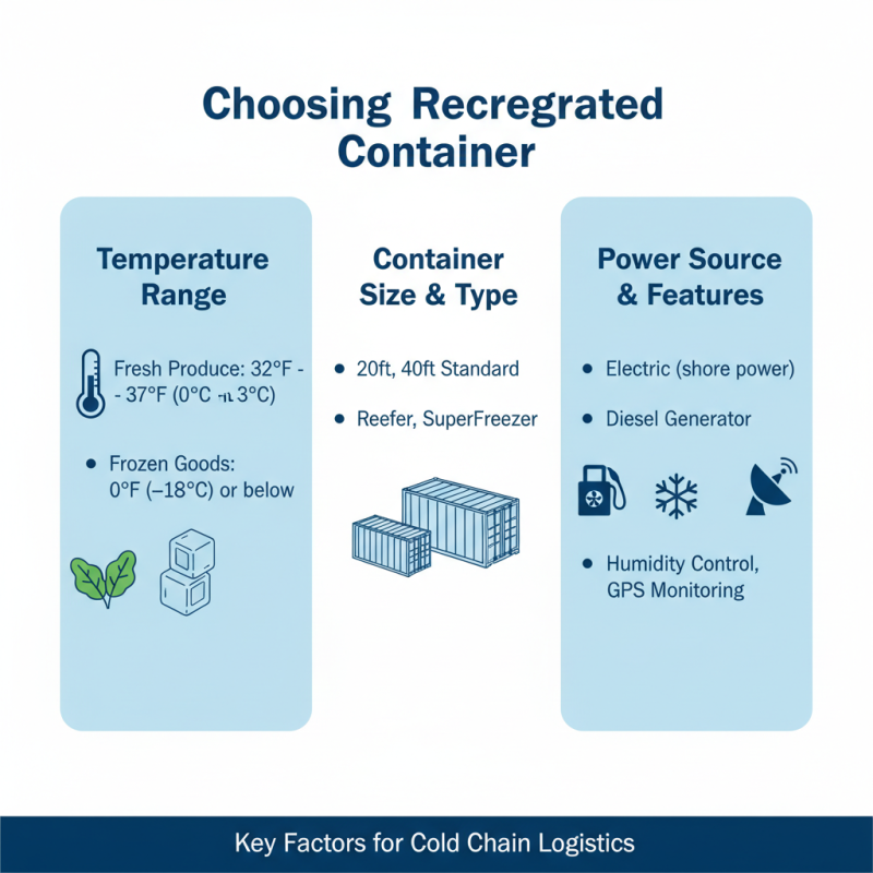How to Choose the Right Refrigerated Container for Your Needs?