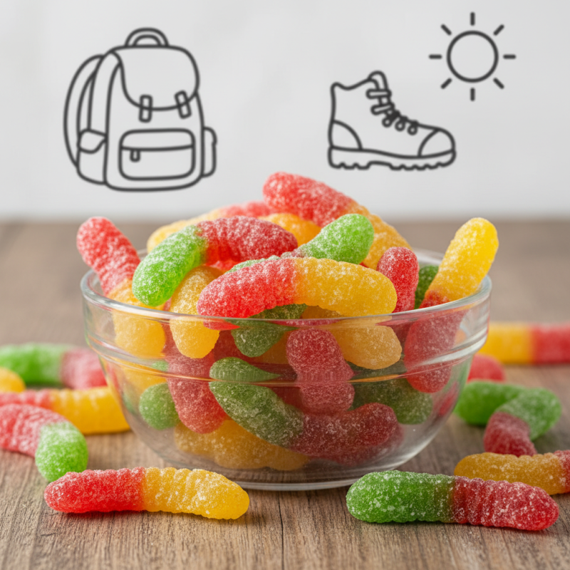 Top 10 Benefits of Freeze Dried Gummy Worms for Snacks?