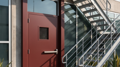 2026 Top Steel Fire Escape Doors Features Benefits and Uses?