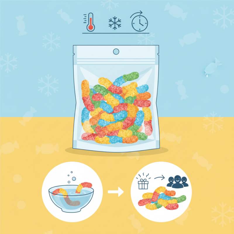 How to Make Freeze Dried Gummy Worms at Home?