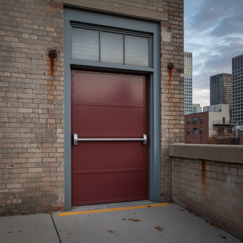 How to Choose Steel Fire Escape Doors for Your Building?