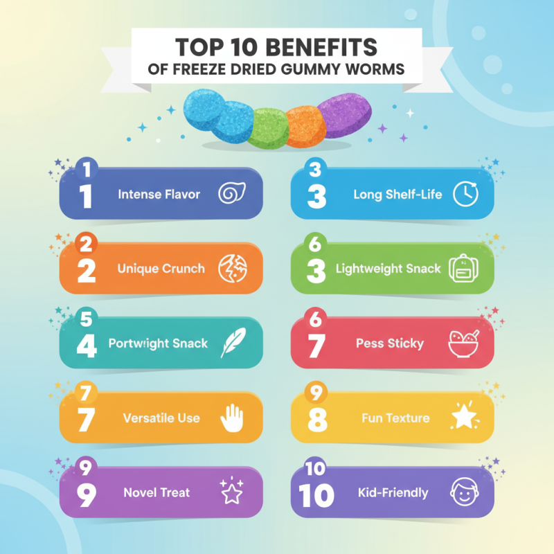 Top 10 Benefits of Freeze Dried Gummy Worms You Need to Know?