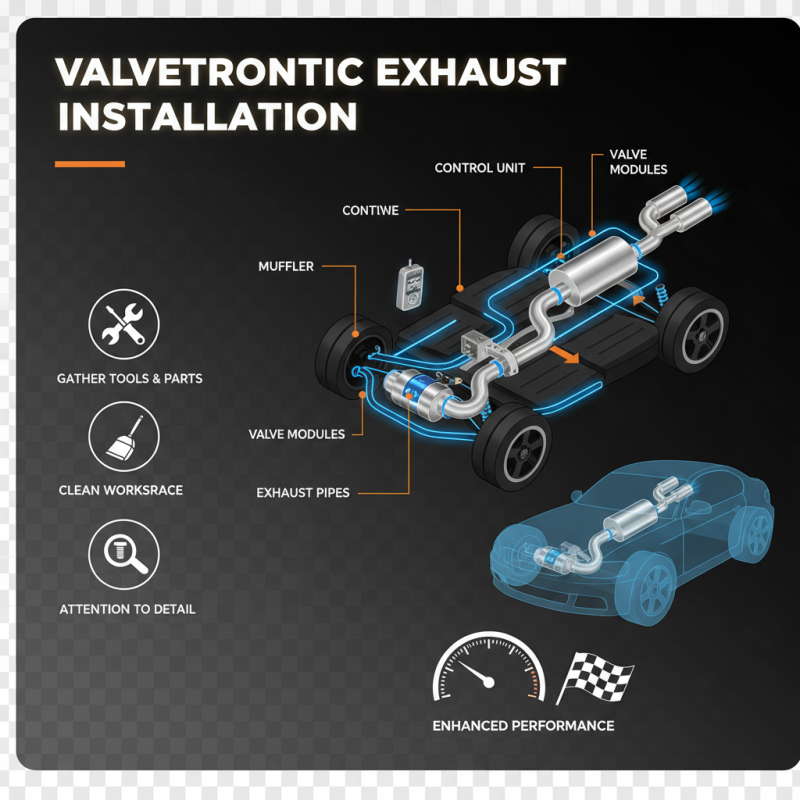 How to Install Valvetronic Exhaust for Maximum Performance?