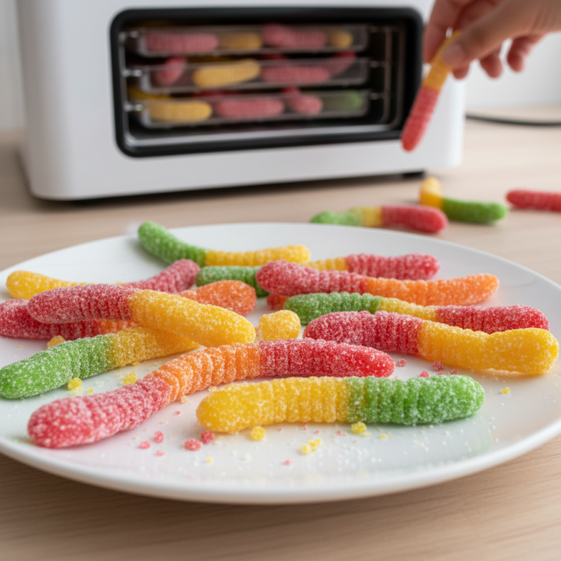 How to Make Freeze Dried Gummy Worms at Home?
