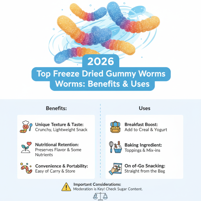 2026 Top Freeze Dried Gummy Worms Benefits and Uses?