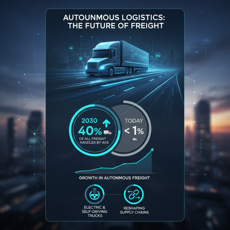 Top Trends in Autonomous Logistics Technology and Its Future Potential?