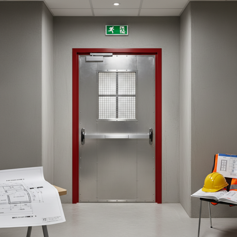 How to Choose Steel Fire Escape Doors for Your Building?