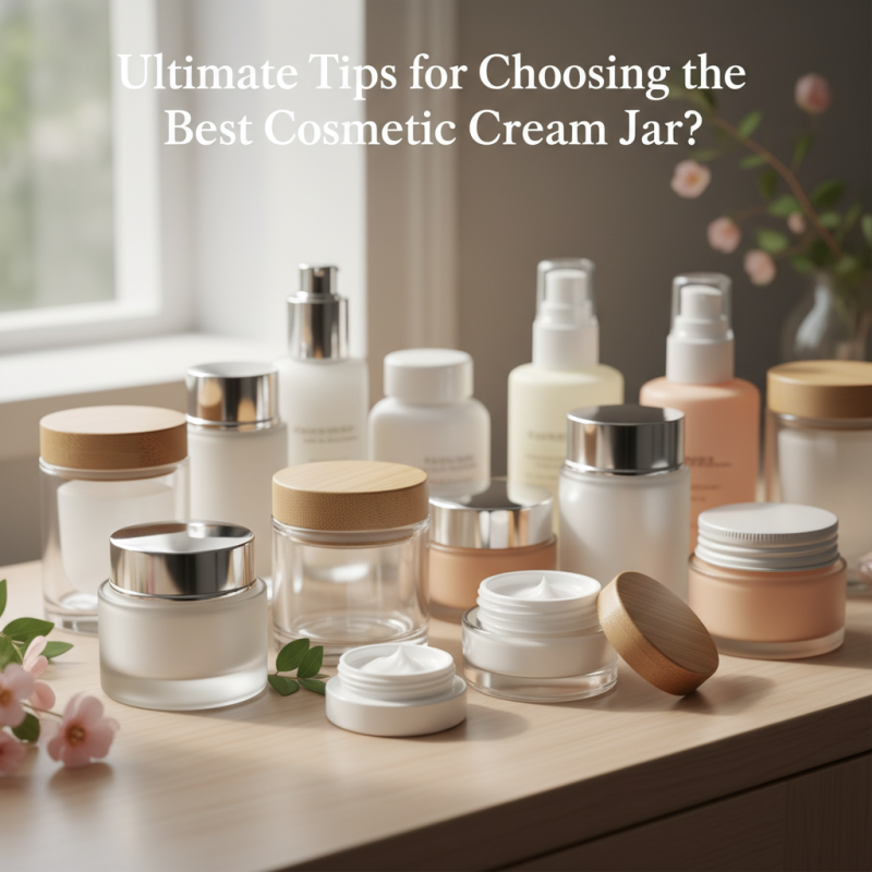 Ultimate Tips for Choosing the Best Cosmetic Cream Jar?