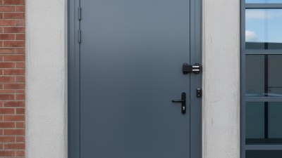 How to Choose Steel Fire Escape Doors for Your Building?