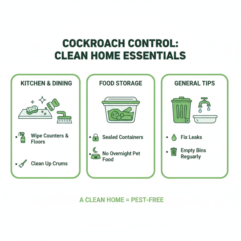 Top Tips for Effective Cockroach Control in Your Home?