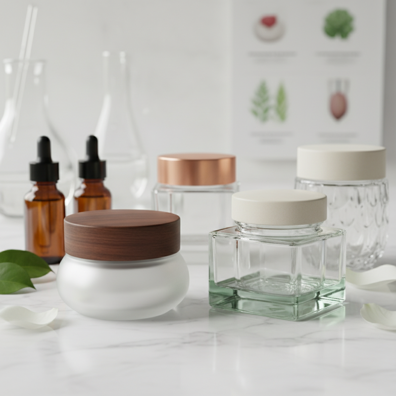 2026 Best Cosmetic Glass Jar Options for Skincare Packaging?