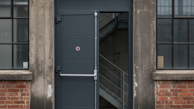 Best Steel Fire Escape Doors for Safety and Durability?