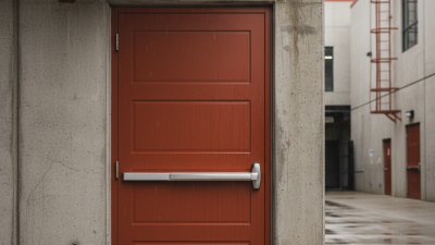 2026 How to Choose the Best Steel Fire Escape Doors?